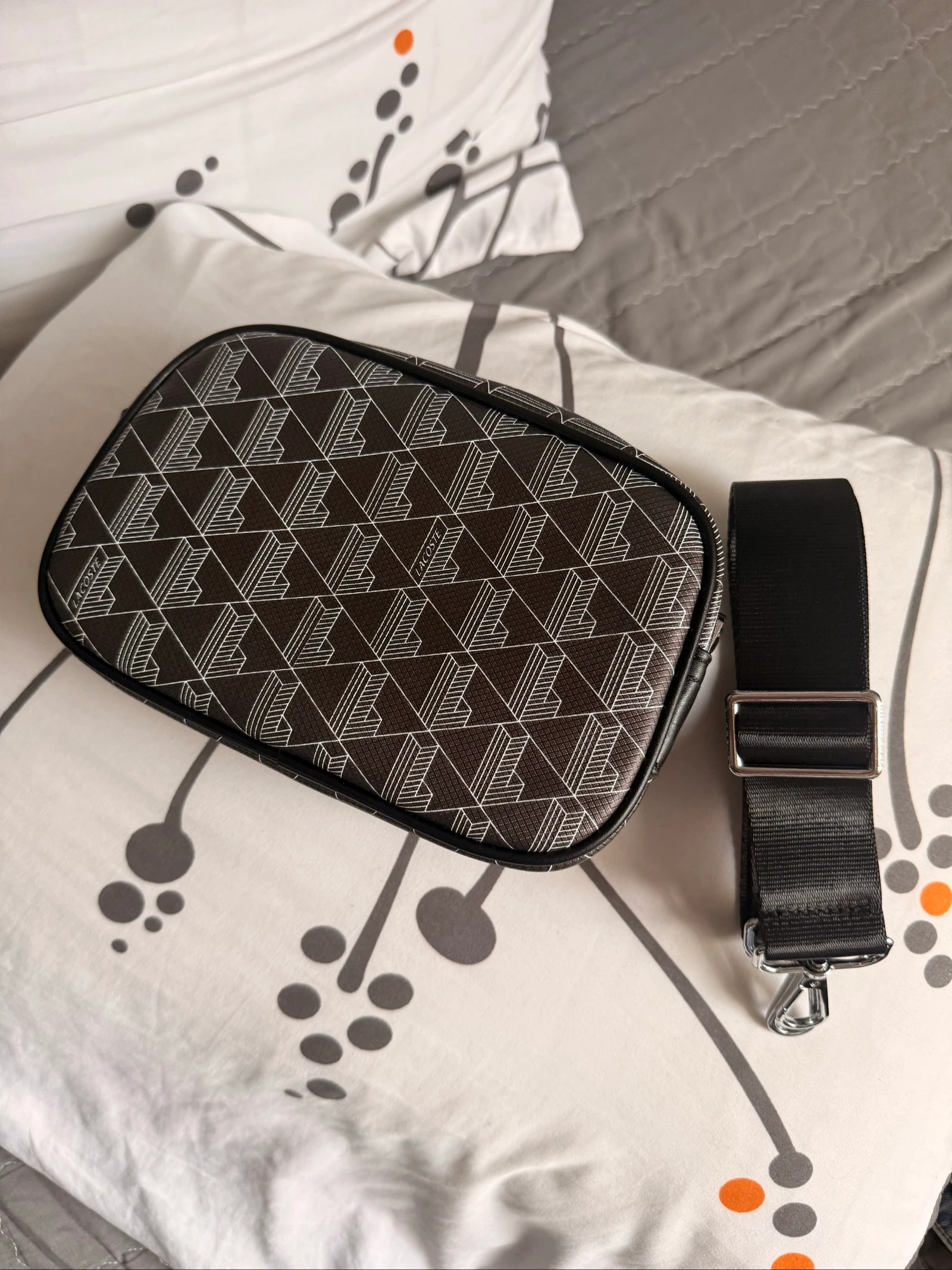 Bolso bandolera Lacoste Monogram – Nuevo – photo 4
